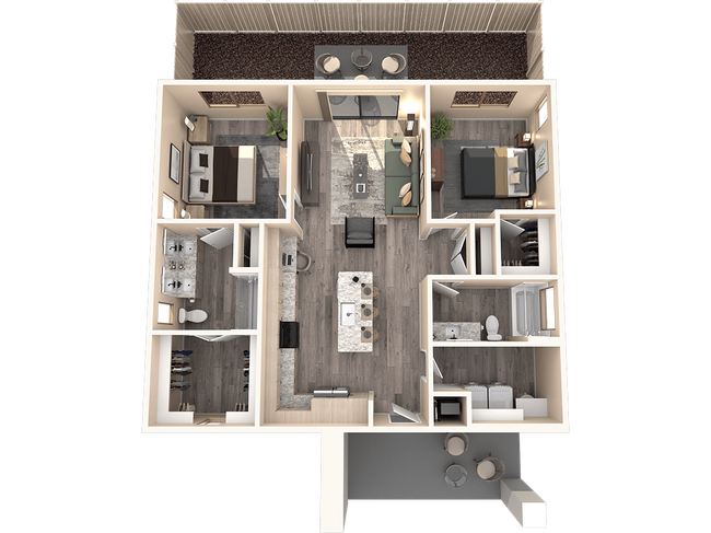 Unit 512 709 floor plan